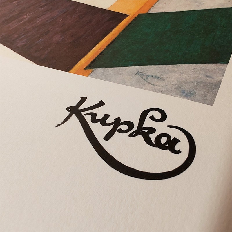 1970S Frank Kupka Limited Series Lithograph.