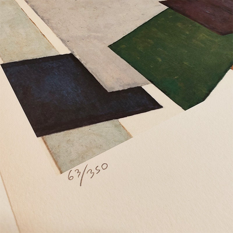 1970S Frank Kupka Limited Series Lithograph.