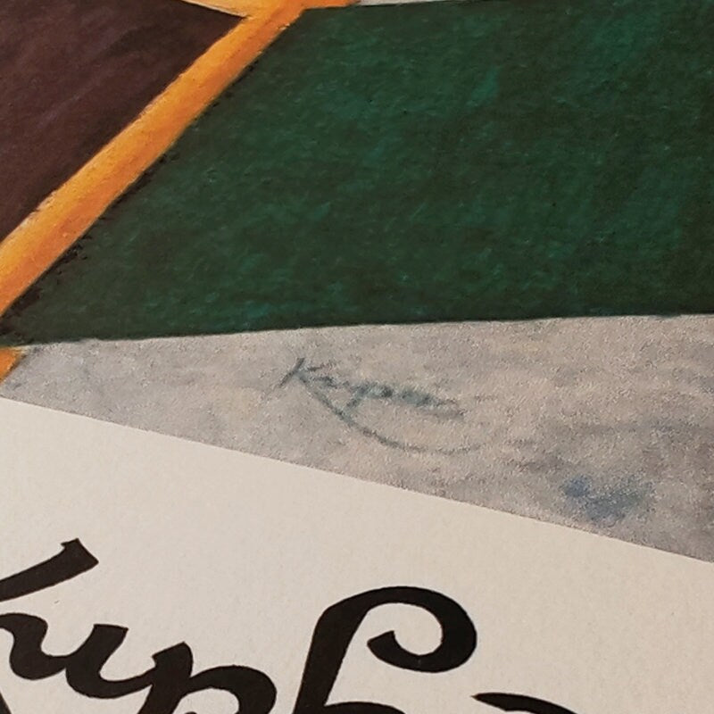 1970S Frank Kupka Limited Series Lithograph.