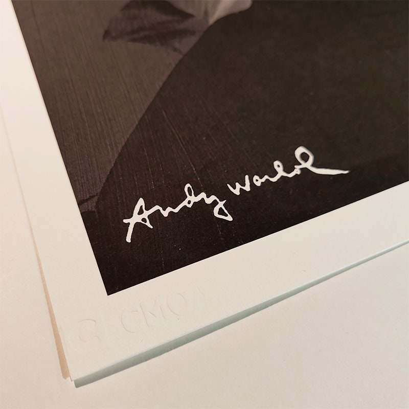 1980s Andy Warhol Limited Numbered Edition Lithograph by CMOA - Carnegie Museum of Art - Pittsburgh. Numbered in Pencil.