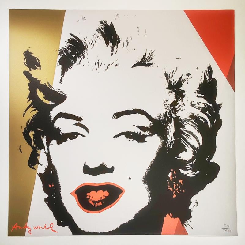 1980s Andy Warhol "Marilyn Monroe" Limited Numbered Edition Lithograph by CMOA - Carnegie Museum of Art - Pittsburgh. Numbered in Pencil.