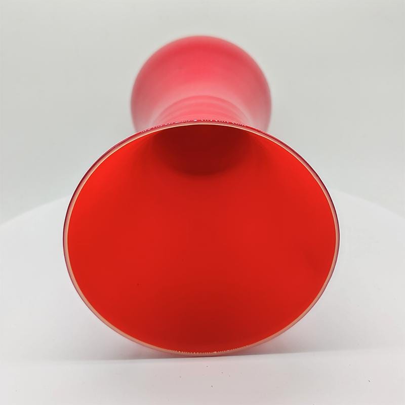 1970s Big Handcrafted Vase in Murano Glass - Made in Italy.