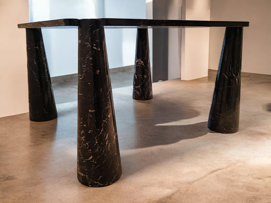 Astonishing Original Eros Marble Table by Angelo Mangiarotti - Not a replica - 1970s