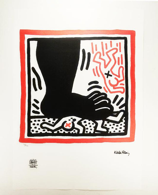 1990s Keith Haring Limited Edition Lithograph - Numbered in Pencil