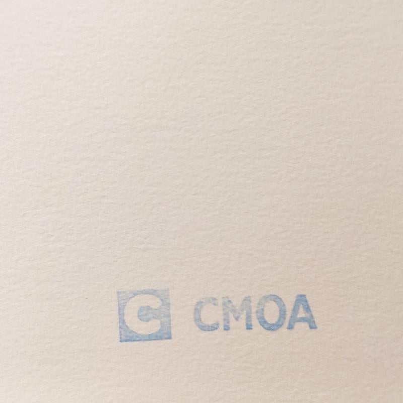 1980s Andy Warhol "Mickey Mouse" Limited Edition Lithograph by CMOA - Carnegie Museum of Art - Pittsburgh. Numbered in Pencil.