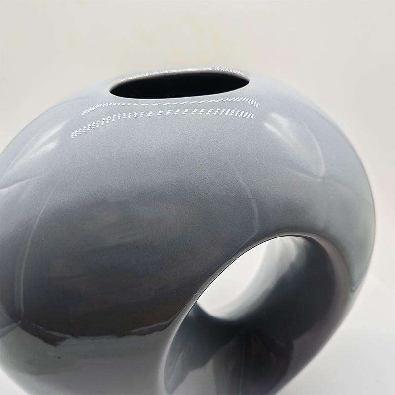 1970s Stunning  Vase by Pierre Cardin in Ceramic. Made in France.