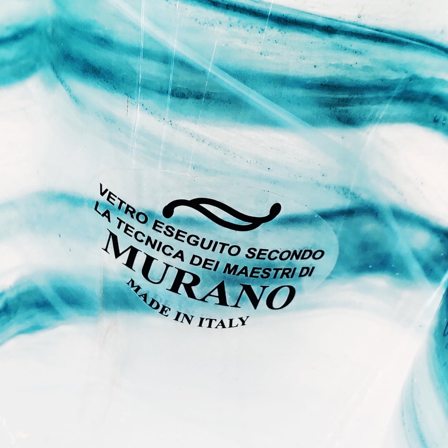 Stunning Fazzoletto Vase in Murano Glass - Made in Italy