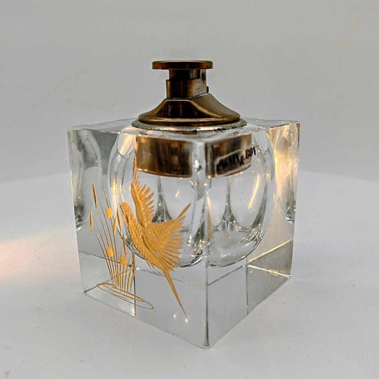 1960s Stunning Lighter in Murano Glass by Pagnin & Bon with Handcrafting 24k Gold finishing. Made in Italy.