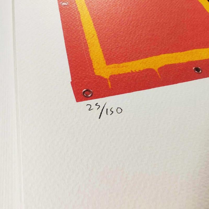 1990s Keith Haring Limited Edition Lithograph Numbered in Pencil.