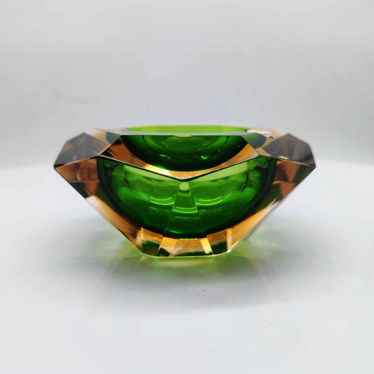 1960s Ashtray or Catch-all in Murano Glass by Flavio Poli for Seguso. Made in Italy.