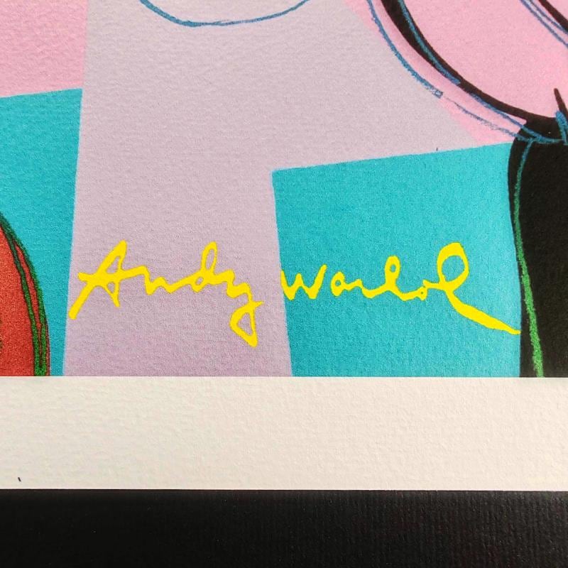 1980s Andy Warhol "Mickey Mouse" Limited Edition Lithograph by CMOA - Carnegie Museum of Art - Pittsburgh. Numbered in Pencil.