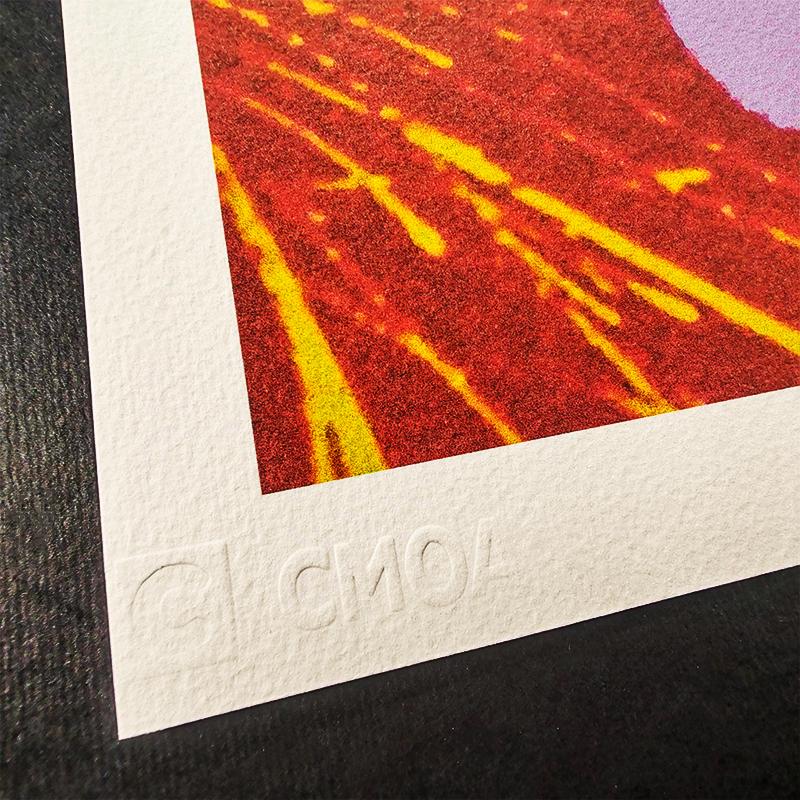 1980s Andy Warhol "Flowers" Limited Edition Lithograph by CMOA.