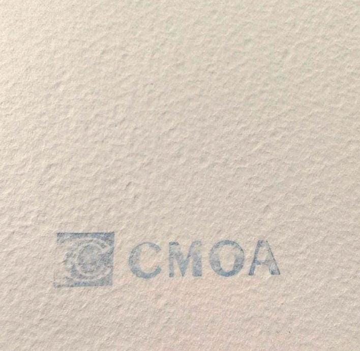 1980s Andy Warhol "Flowers" Limited Edition Lithograph by CMOA.