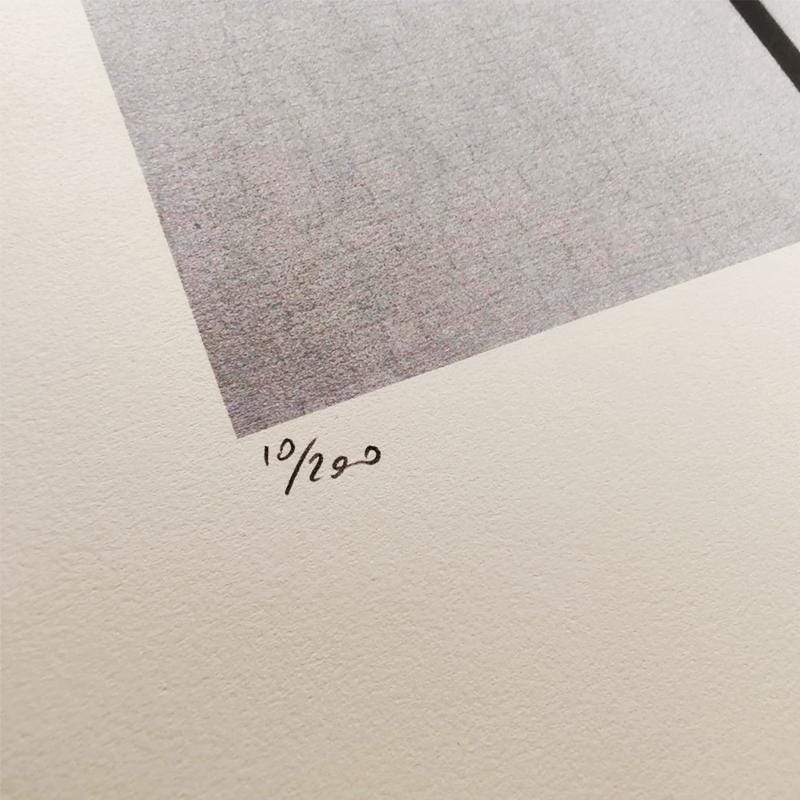 1970s Piet Mondrian Limited Edition Lithograph Numbered in Pencil.