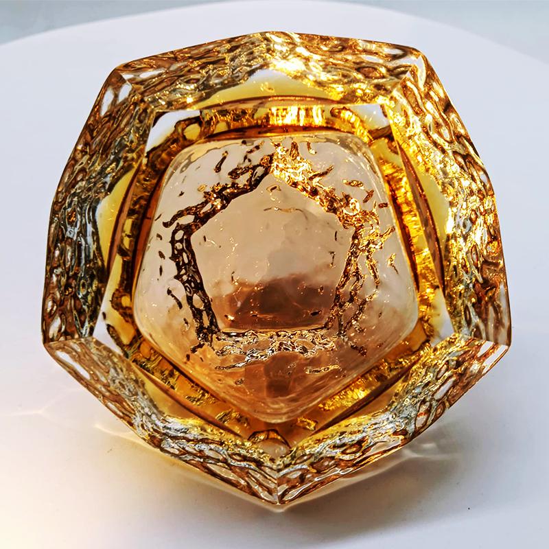 1960s Stunning Ashtray or Catch-all in Murano Glass by Flavio Poli for Seguso. Made in Italy.