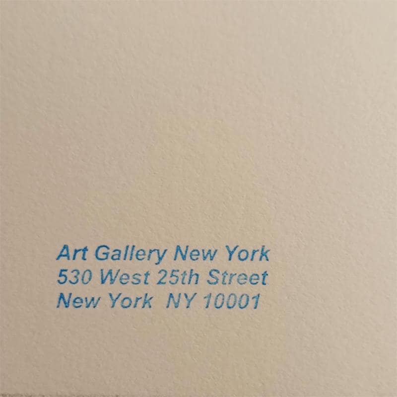 1980s Andy Warhol "Mickey Mouse" Classic - Limited edition Lithograph. Leo Castelli - New York - Numbered in Pencil.