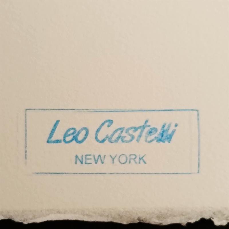 1980s Andy Warhol "Mickey Mouse" Classic - Limited edition Lithograph. Leo Castelli - New York - Numbered in Pencil.