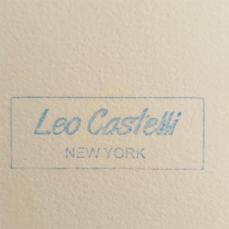 1980s Andy Warhol "Mickey Mouse"  - Limited edition Lithograph. Leo Castelli - New York - Numbered in Pencil.