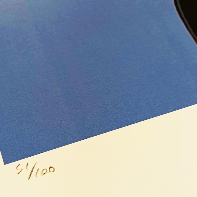 1980s Andy Warhol "Mickey Mouse"  - Limited edition Lithograph. Leo Castelli - New York - Numbered in Pencil.