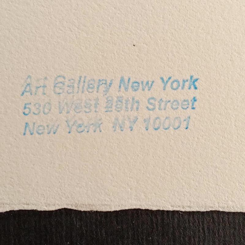 1980s Andy Warhol "Mickey Mouse"  - Limited edition Lithograph. Leo Castelli - New York - Numbered in Pencil.