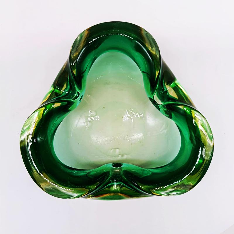 1960s Ashtray or Catch-all in Murano Glass by Flavio Poli for Seguso. Made in Italy.