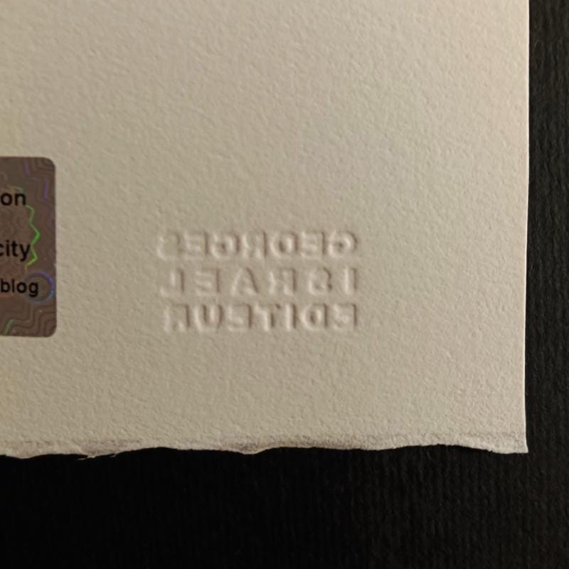 1980s Andy Warhol "Macintosh" - Limited edition Lithograph. Leo Castelli - New York - Numbered in Pencil.