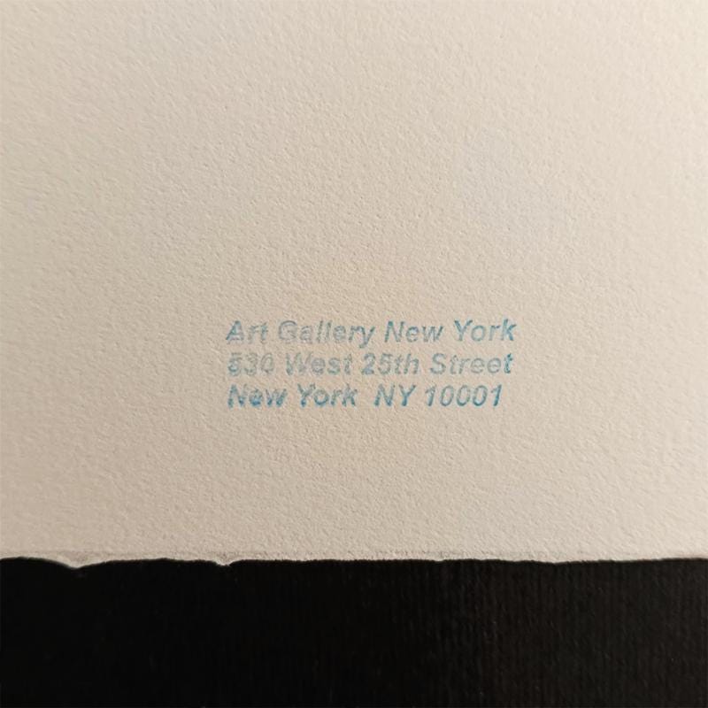 1980s Andy Warhol "Macintosh" - Limited edition Lithograph. Leo Castelli - New York - Numbered in Pencil.