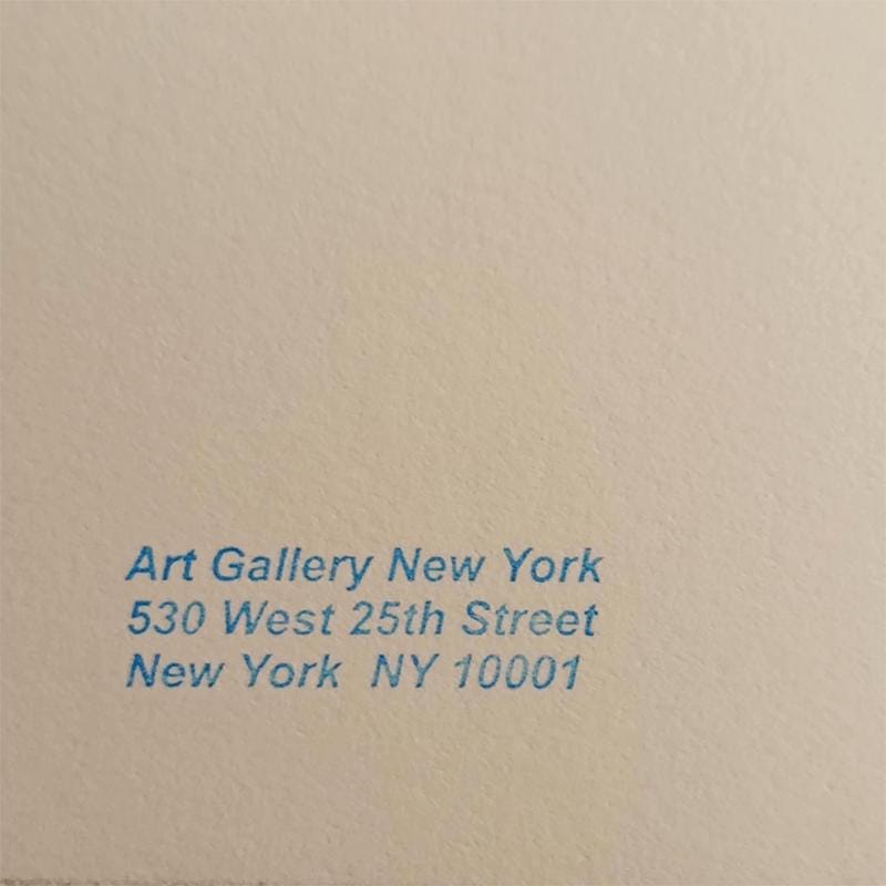 1980s Andy Warhol "Mickey Mouse" Limited Series Lithograph - Leo Castelli - New York - Numbered in Pencil.