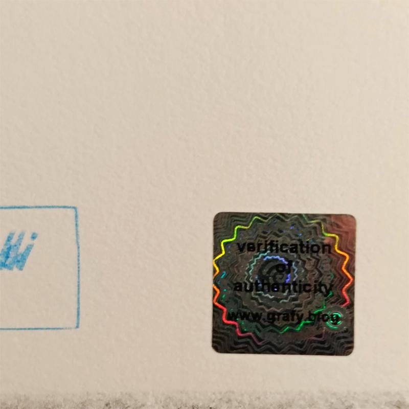 1980s Andy Warhol "Mickey Mouse" Limited Series Lithograph - Leo Castelli - New York - Numbered in Pencil.