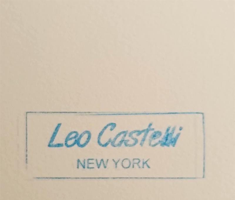 1980s Andy Warhol "Mickey Mouse" Limited Series Lithograph - Leo Castelli - New York - Numbered in Pencil.