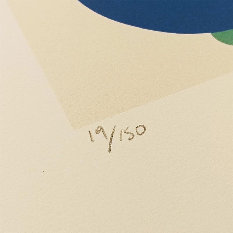 1970s Man Ray Limited Edition Lithograph. Author's signature and Numbered in Pencil.