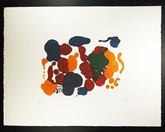 1970s Man Ray Limited Edition Lithograph. Author's signature and Numbered in Pencil.