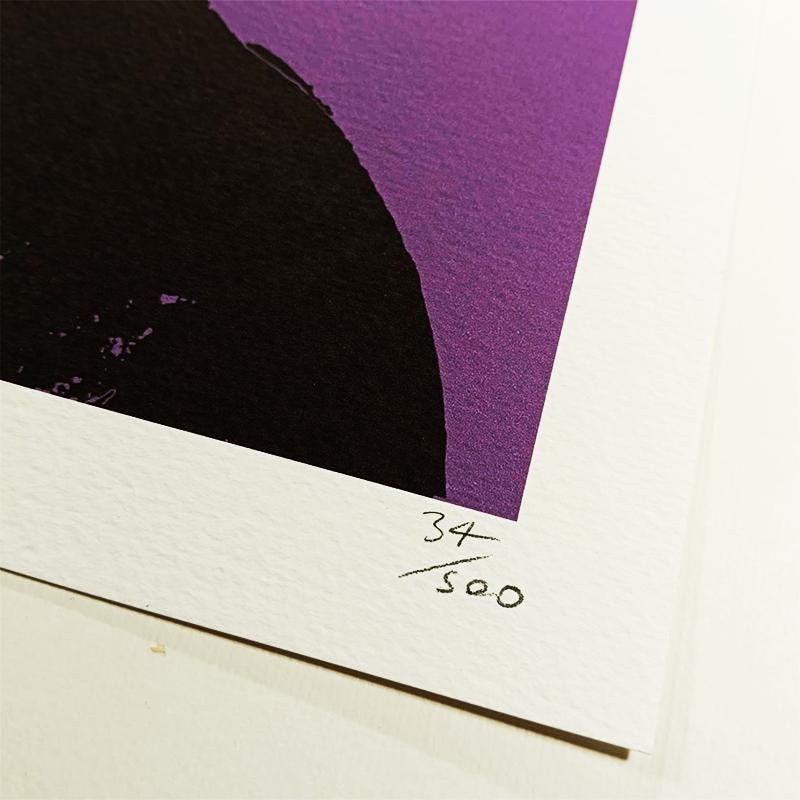 1980s Andy Warhol "Mickey Mouse" Limited Edition Lithograph by CMOA.