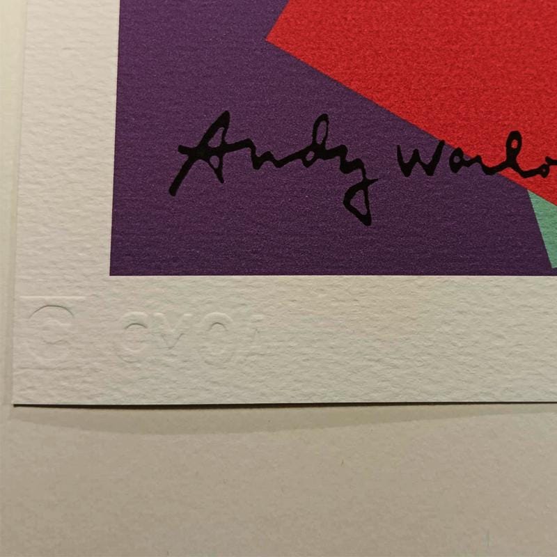 1980s Andy Warhol "Mickey Mouse" Limited Edition Lithograph by CMOA.