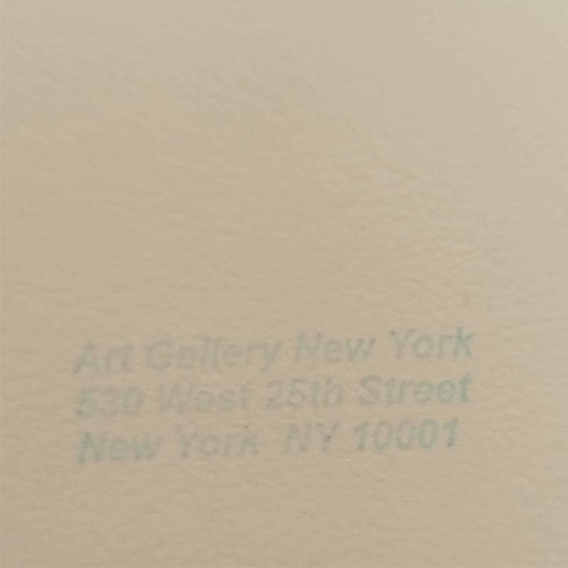 1980s Andy Warhol "Mickey Mouse" Black Limited Series Lithograph - Leo Castelli - New York - Numbered in Pencil.