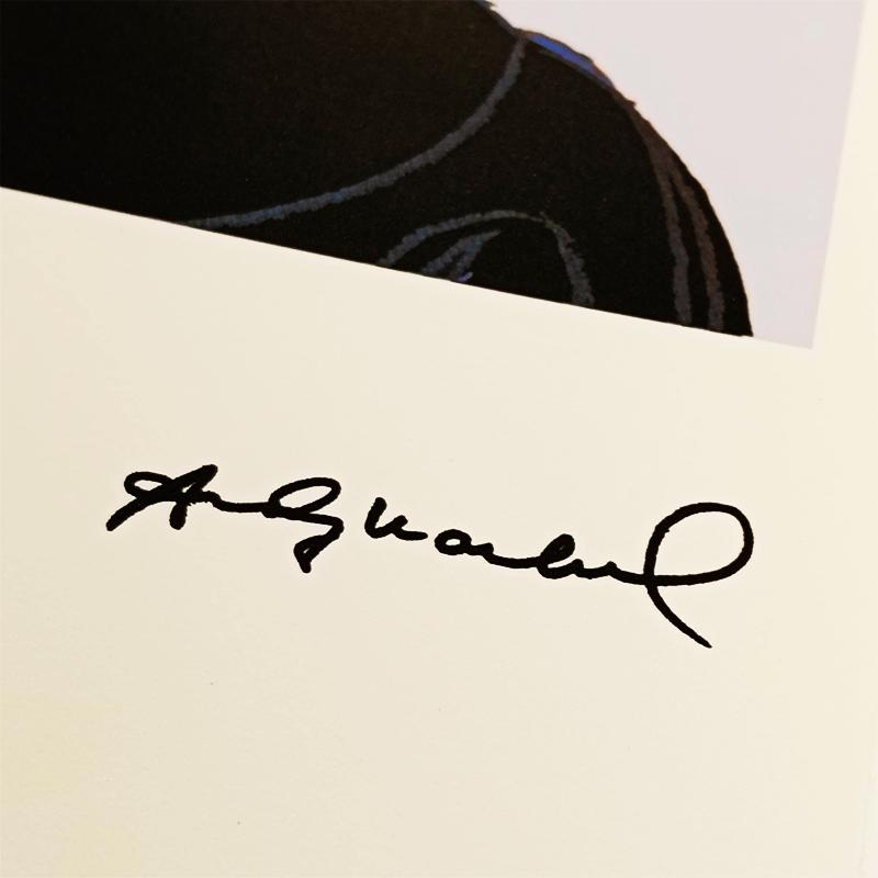 1980s Andy Warhol "Mickey Mouse" Limited Series Lithograph - Leo Castelli - New York - Numbered in Pencil.