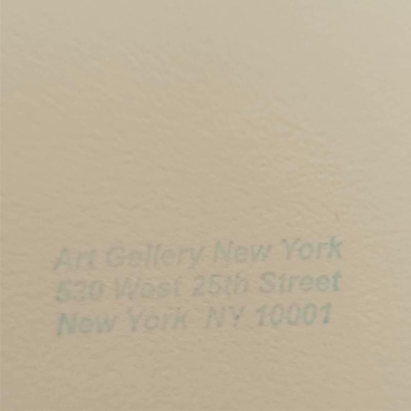 1980s Andy Warhol "Mickey Mouse" Limited Series Lithograph - Leo Castelli - New York - Numbered in Pencil.