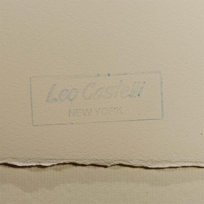 1980s Andy Warhol "Mickey Mouse" Limited Series Lithograph - Leo Castelli - New York - Numbered in Pencil.