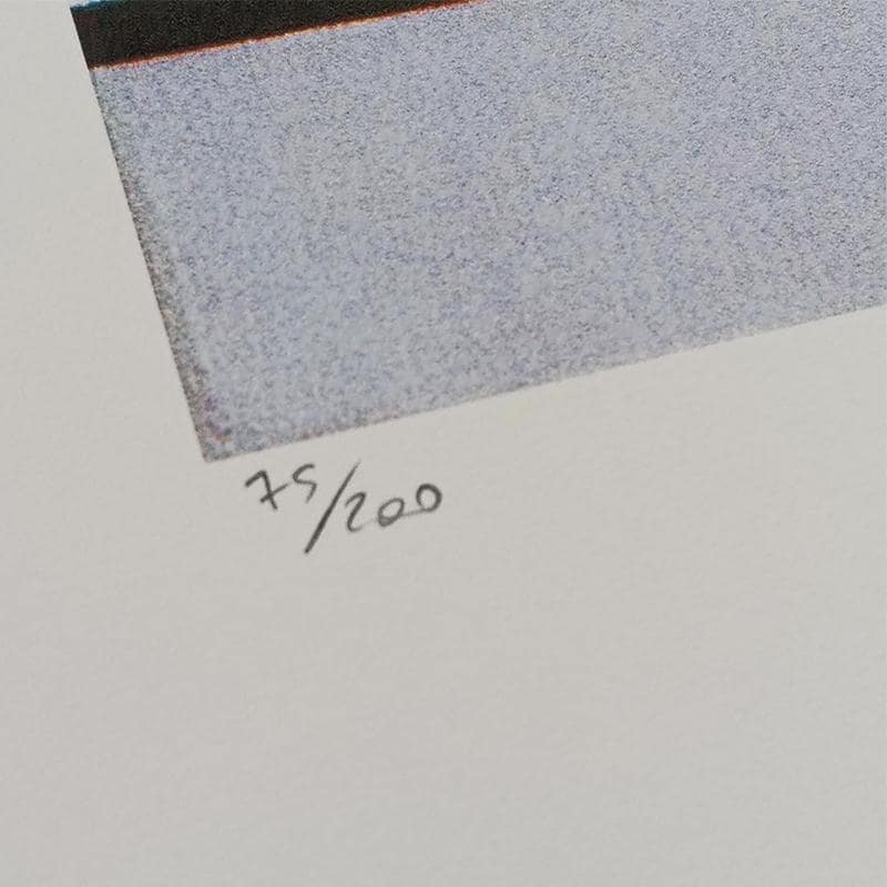 1970S Piet Mondrian Limited Series Lithograph Numbered in Pencil.