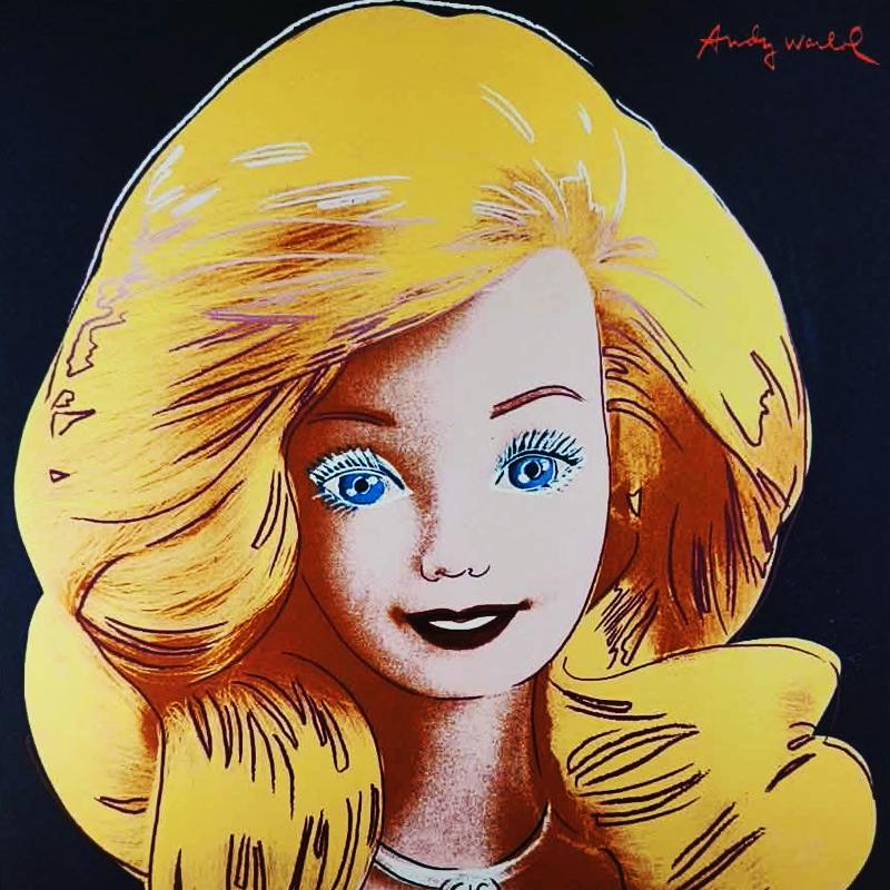 1980s Andy Warhol "Barbie" Limited Edition Lithograph by CMOA.
