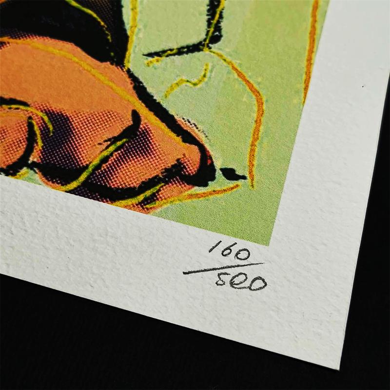 1980s Andy Warhol "Indians" Limited Edition Lithograph by CMOA Numbered in Pencil.