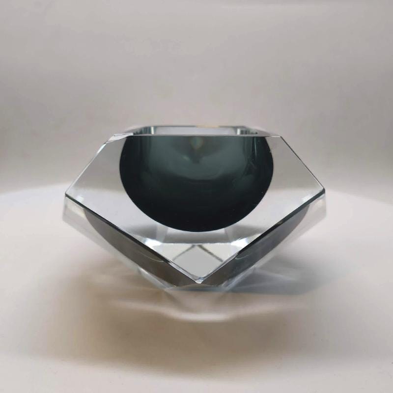 1960S Ashtray or Catch-all in Murano Glass by Flavio Poli for Seguso. Made in Italy. 14 cm / 5.51 inches