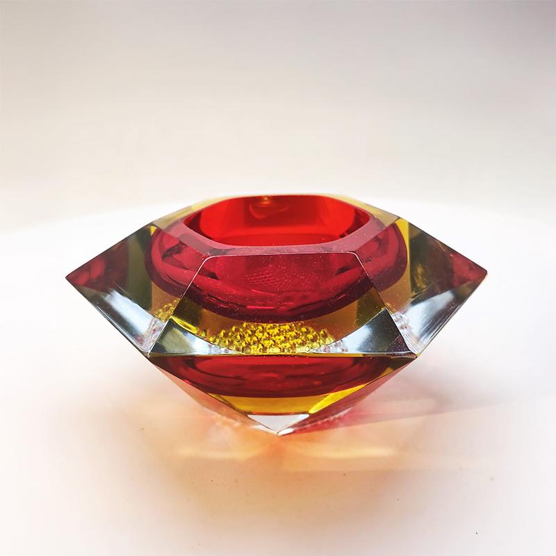 1960S Ashtray or Catch-all in Murano Glass by Flavio Poli for Seguso.