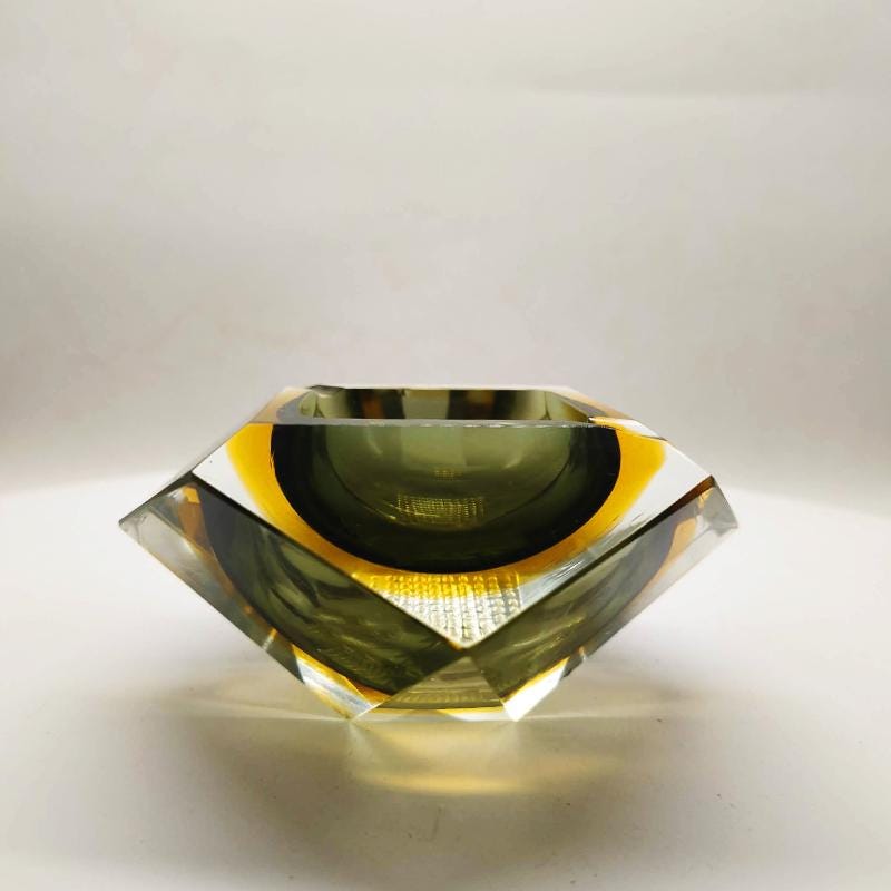 1960S Ashtray or Catch-all in Murano Glass by Flavio Poli for Seguso.