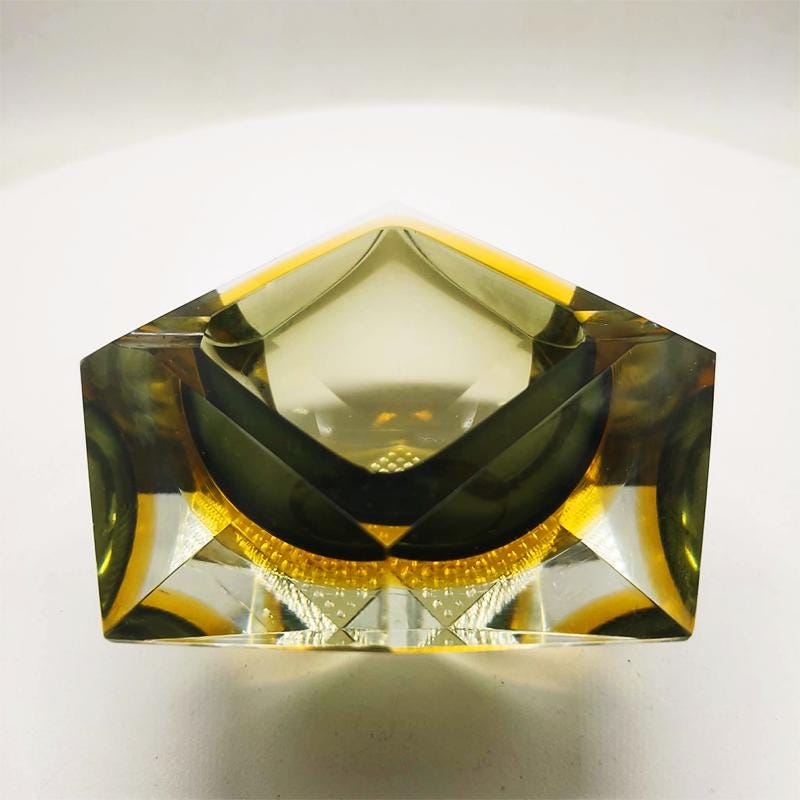1960S Ashtray or Catch-all in Murano Glass by Flavio Poli for Seguso.