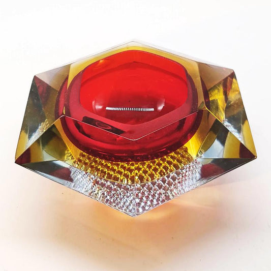 1960S Ashtray or Catch-all in Murano Glass by Flavio Poli for Seguso.
