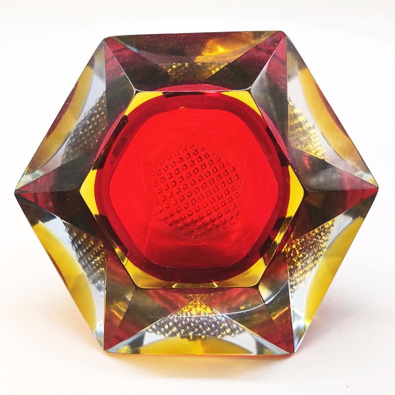 1960S Ashtray or Catch-all in Murano Glass by Flavio Poli for Seguso.