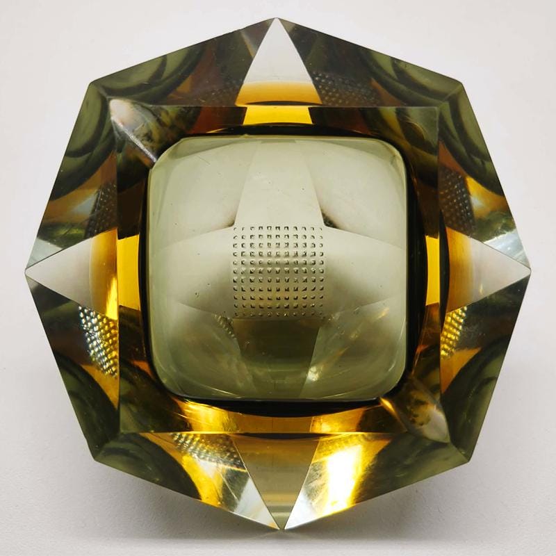 1960S Ashtray or Catch-all in Murano Glass by Flavio Poli for Seguso.
