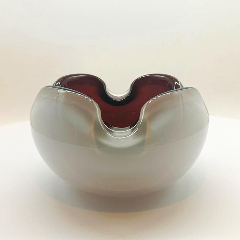 1950s Ashtray or Catch-all in Murano Glass. Made in Murano. Italy