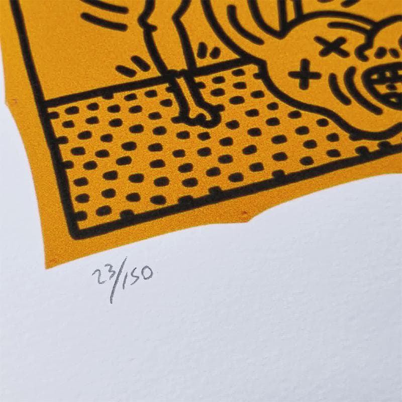 1990s Keith Haring Limited Edition Lithograph - Numbered in Pencil.